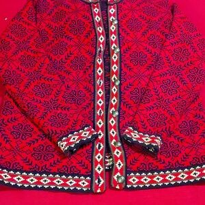 Ladies Vintage LL bean Holiday Sweater